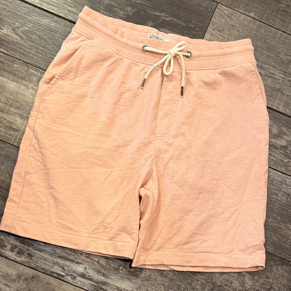 Free Planet Coral Drawstring Shorts